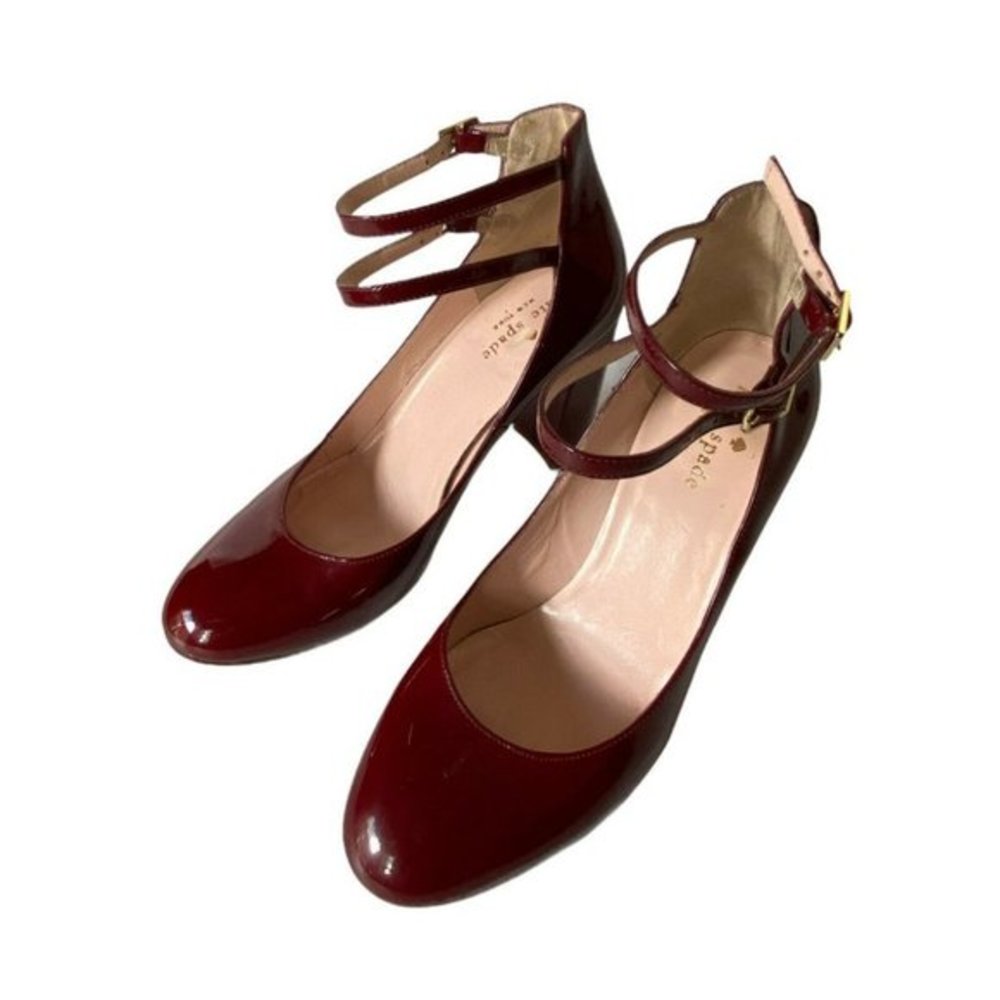 Kate Spade Womens Vero Cuoio Patent Leather Ruby